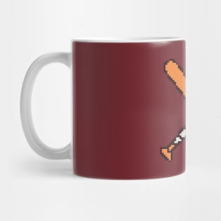 Baseball Pixel Art Mug